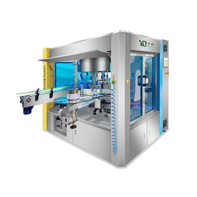 Bisakah mesin pelabelan lem leleh panas putar melabeli botol persegi?